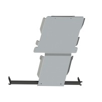 Ski de protection aluminium 8mm Nissan Navara D40 N4-Offroad