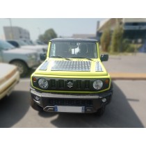  Protection capot aluminium 2mm Suzuki Jimny 2018+ N4-Offroad robuste 