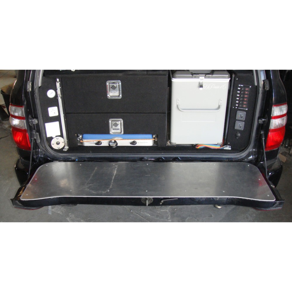 Protection hayon aluminium 2.5mm Toyota Land Cruiser HDJ100 N4-Offroad