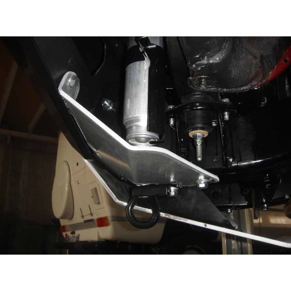 Ski de protection clim Toyota HDJ80 N4-Offroad alu 5mm robuste