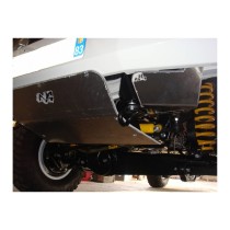  Ski de protection clim Toyota HDJ80 N4-Offroad, alu 5mm robuste 
