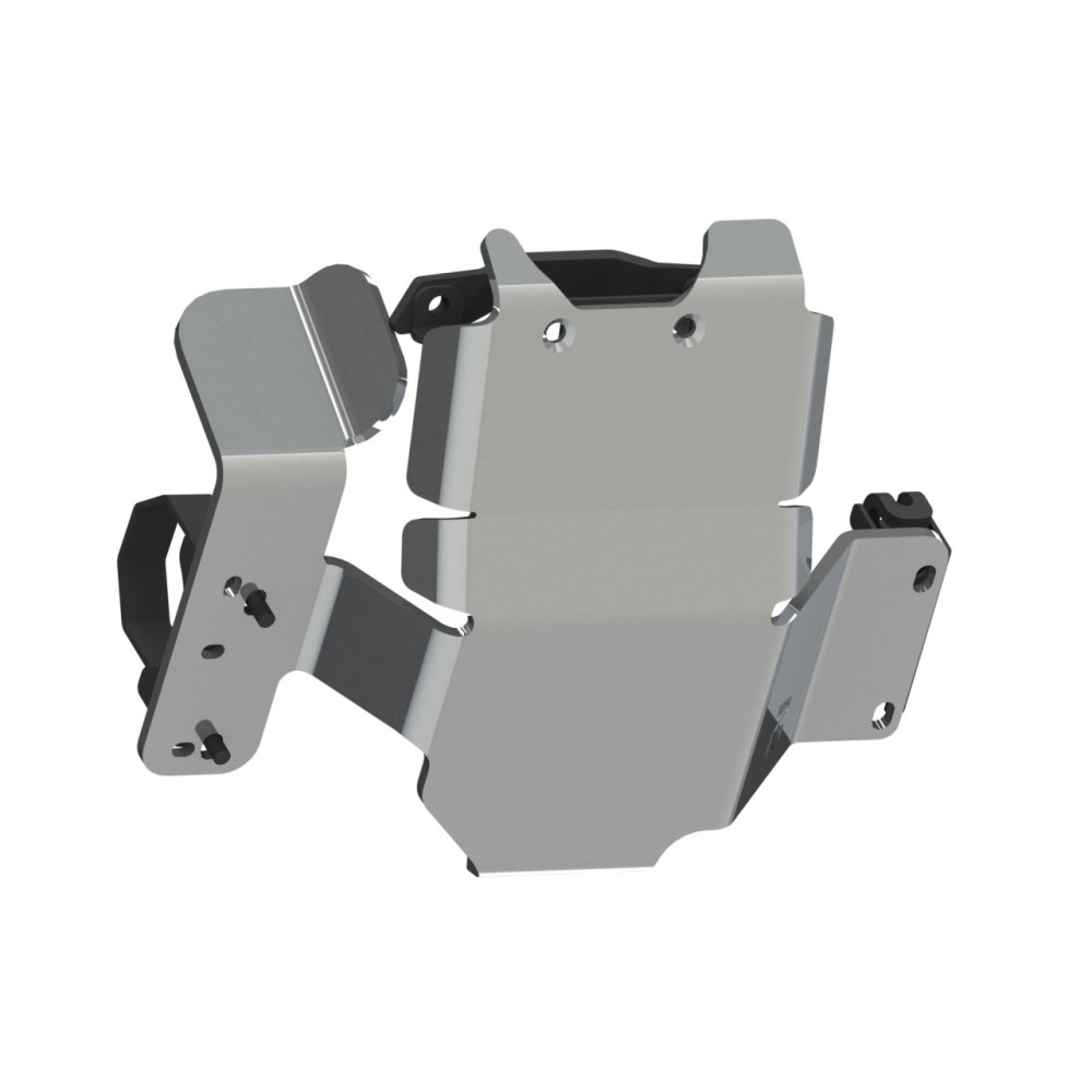 Blindage pont arrière 8mm Land Cruiser 70 N4-Offroad aluminium