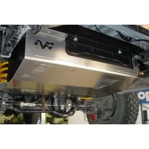 Ski de protection réservoir LRA HDJ80 alu 5mm N4-Offroad robuste