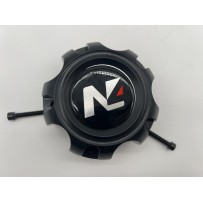 Cache moyeu fermé noir N4-Offroad 5x120 pour jante acier