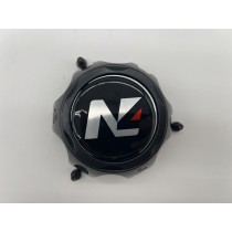 Cache moyeu fermé noir 6x114.3 N4-Offroad pour jante Nissan