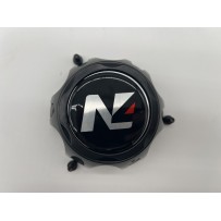 Cache moyeu fermé noir 6x114.3 N4-Offroad pour jante Nissan