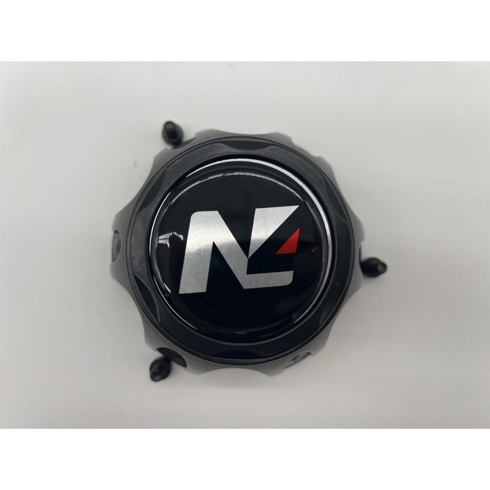 Cache moyeu fermé noir 6x114.3 N4-Offroad pour jante Nissan