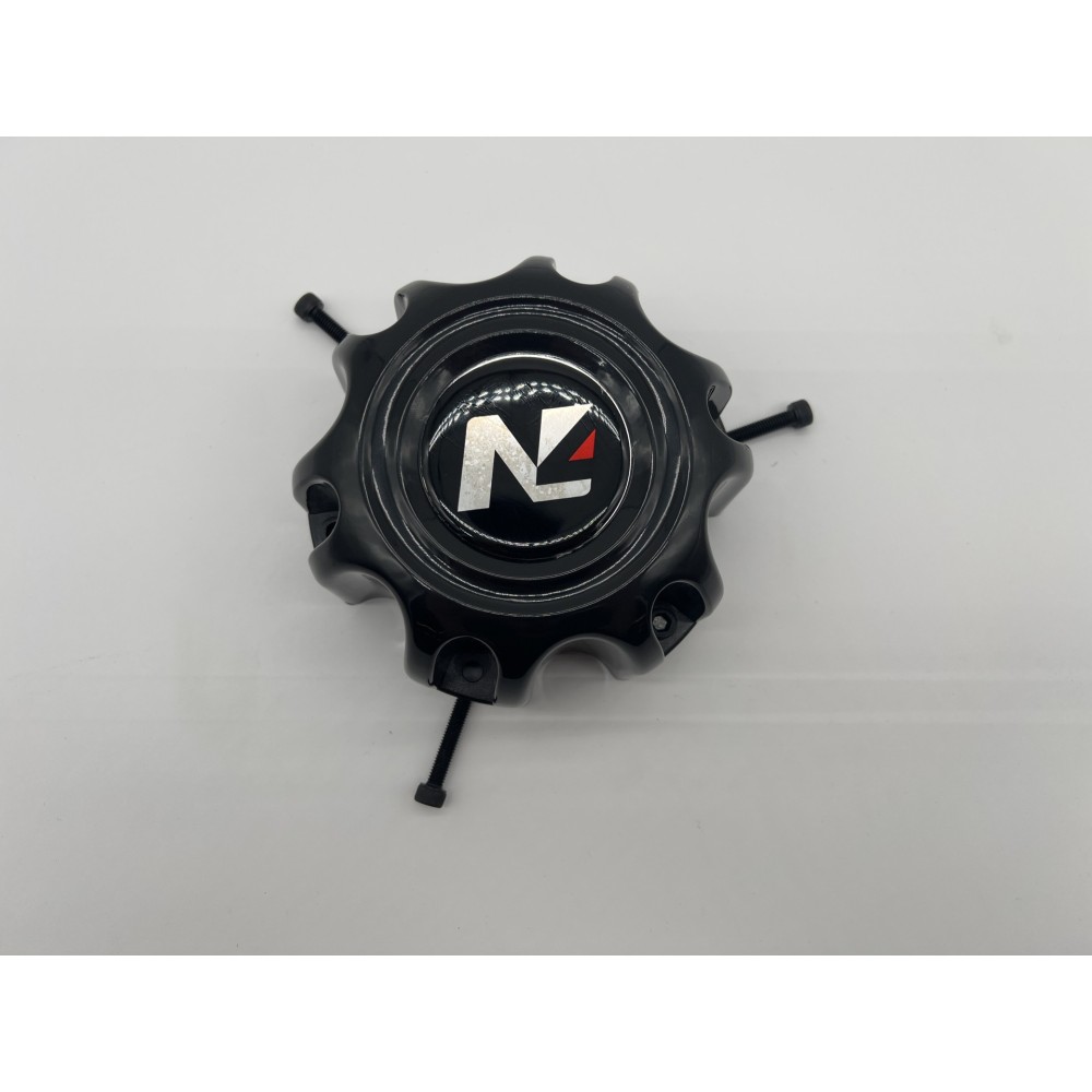 Cache moyeu fermé N4-Offroad 6x139.7 noir pour jante acier