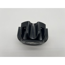 Cache moyeu fermé N4-Offroad 6x139.7 noir pour jante acier