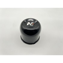 Cache moyeu acier noir 110mm N4-Offroad pour jantes Toyota