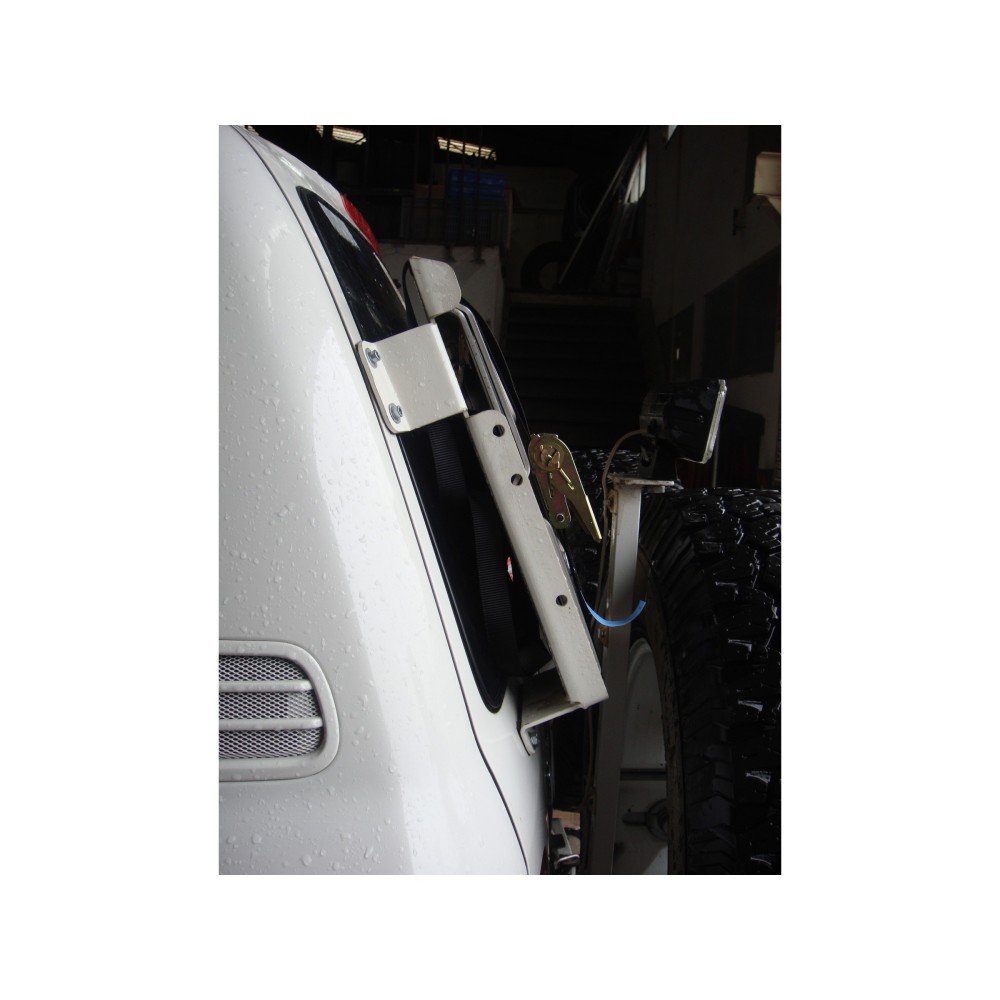 Support plaques à sable hayon Toyota HDJ100 N4-Offroad robuste