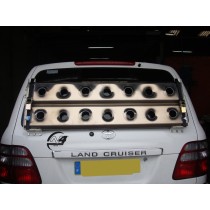 Support plaques à sable hayon Toyota HDJ100 N4-Offroad robuste