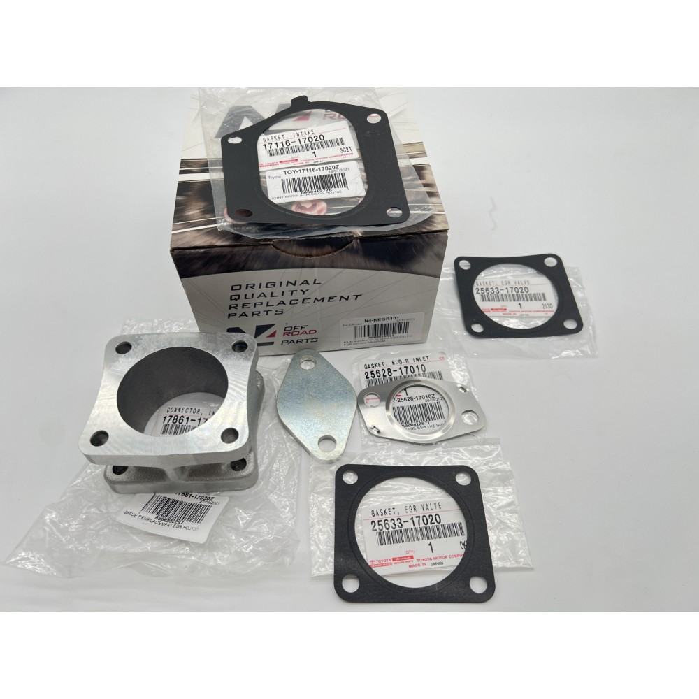 Kit suppression EGR HDJ100 N4-Offroad : Boostez votre Land Cruiser