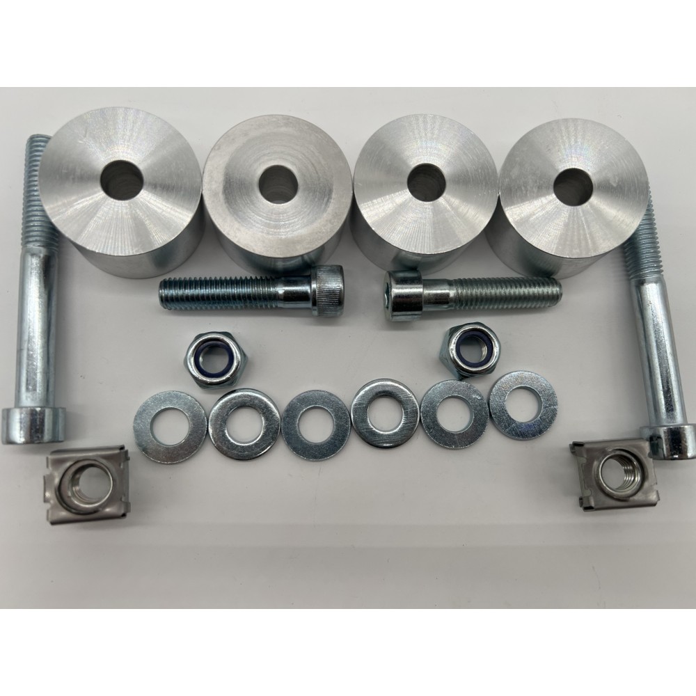  Kit rallonge 25/50mm N4-Offroad pour écubier de treuil 4x4 