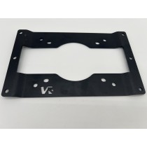 Kit support spécifique de fixation déport 1.5 mètres pour boitier relais de treuil Warn VR Evo Zeon Tabor N4-Offroad