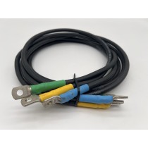 Kit support spécifique de fixation déport 1.5 mètres pour boitier relais de treuil Warn VR Evo Zeon Tabor N4-Offroad