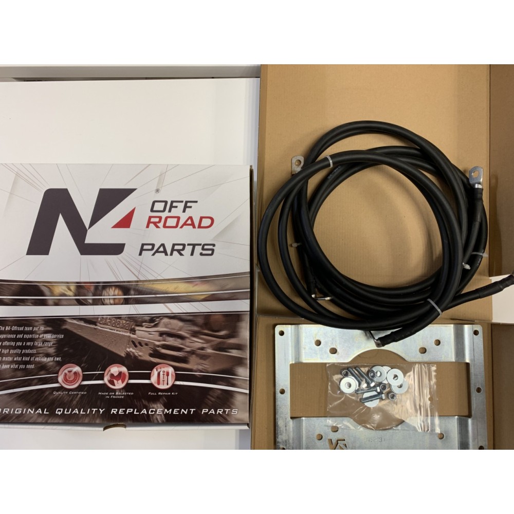 Kit fixation déport 2m pour treuil Warn VR Evo Zeon Tabor N4-Offroad