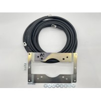 Kit support fixation déport 3m treuil Warn VR Evo Zeon N4-Offroad