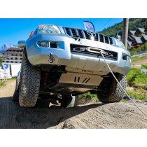 Platine treuil intégrée Toyota KDJ120/KDJ125 - Accessoire 4x4 solide