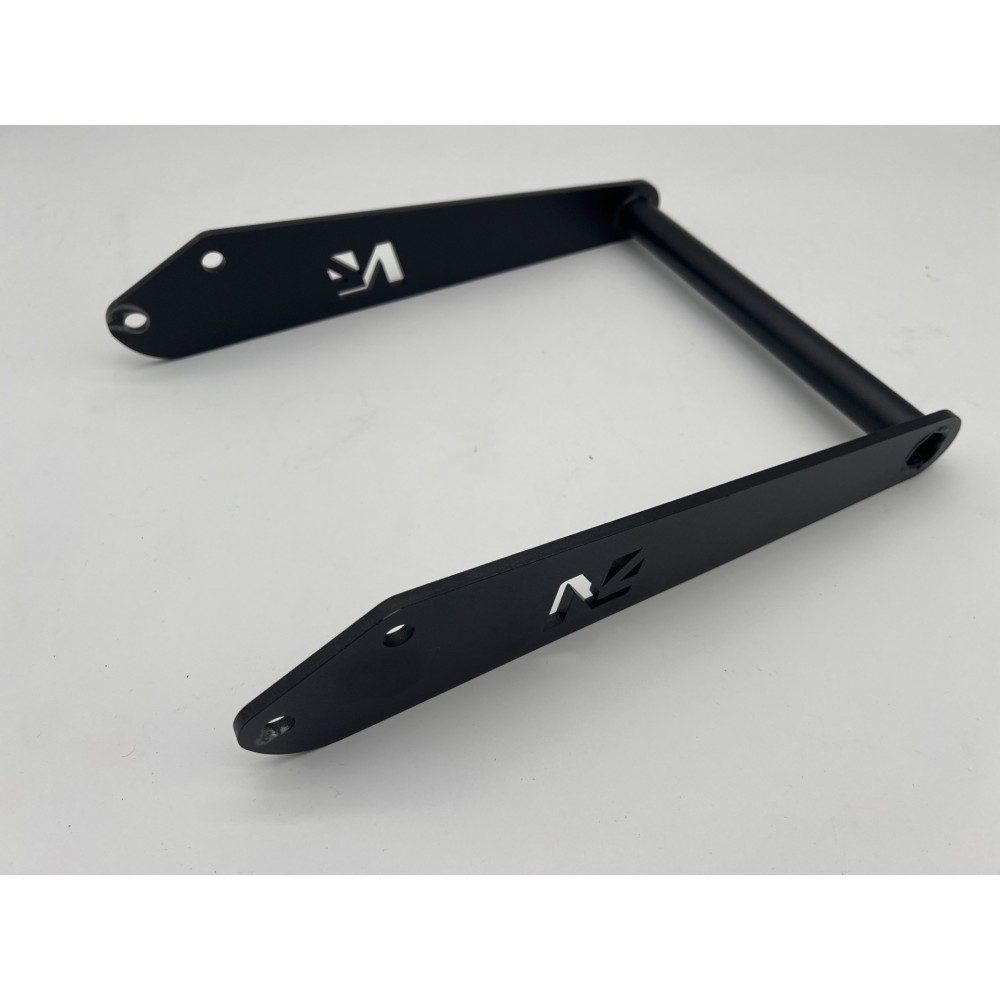 Lot De 4 Plaques De Montage ATV/Badland – Acier Carbone, 5 Pouces, Capacité 2000-3500 Lb