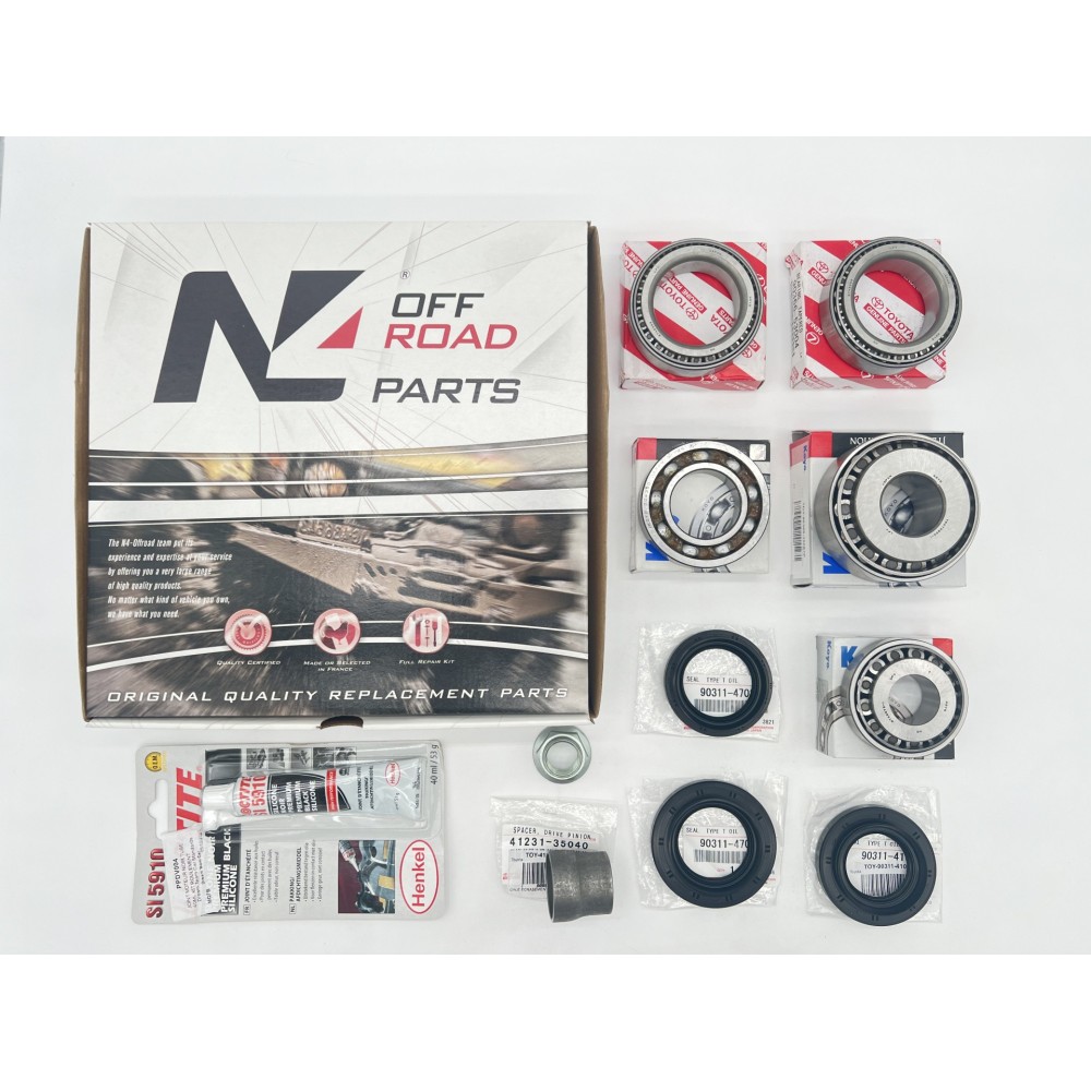 Kit réfection pont avant Land Cruiser KDJ120-KDJ150 N4-Offroad