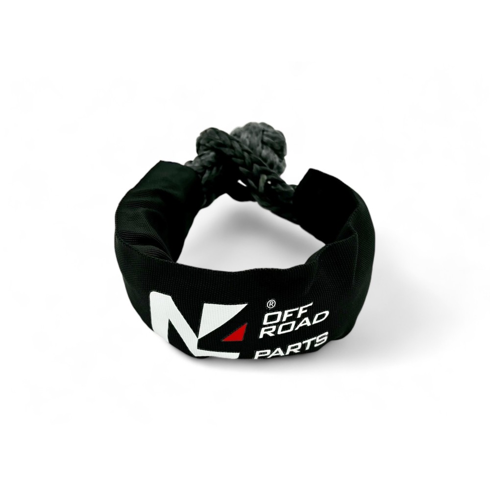 Manille souple textile 10mm 16T N4-Offroad avec gaine renforcée