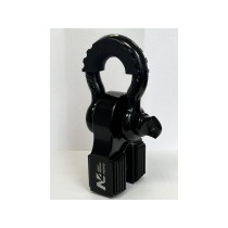 Arrêt de corde 10T aluminium noir N4-Offroad pour treuil 4x4