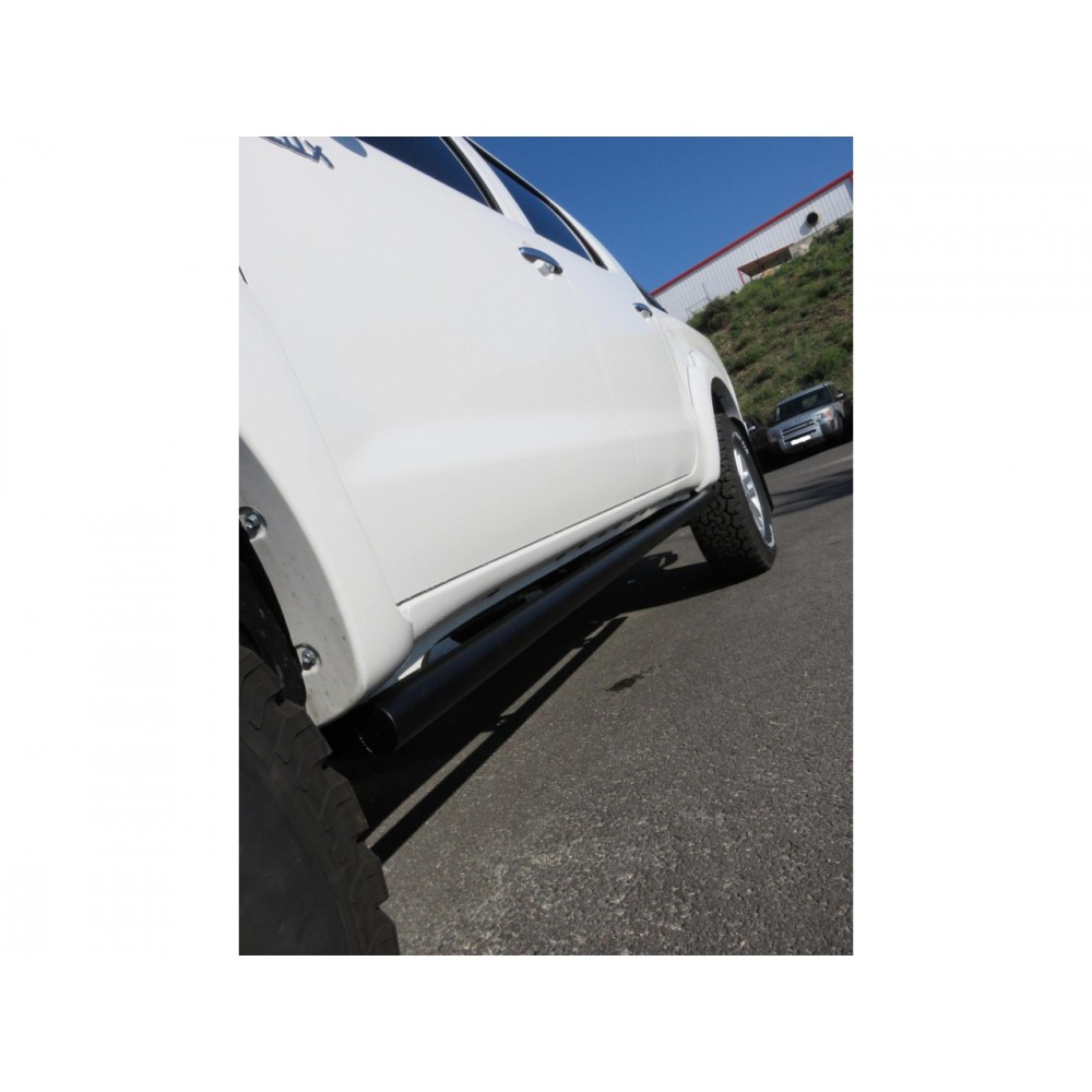 Protections tubulaires bas de caisse Hilux Vigo N4-Offroad robustes