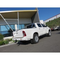 Protections tubulaires bas de caisse Hilux Vigo N4-Offroad robustes