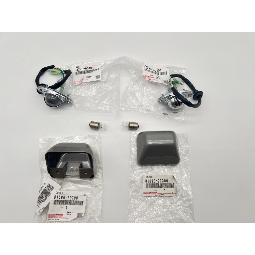 Éclairages plaque arrière Toyota Série 40 N4-Offroad, kit origine