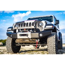 Pare-choc avant acier Jeep Wrangler JL avec treuil N4-Offroad