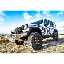 Pare-choc avant acier Jeep Wrangler JL avec treuil N4-Offroad