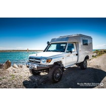 Pare-chocs avant Toyota série 7 N4-Offroad acier robuste