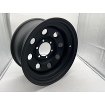 Jante acier Soft8 noire 8x16 pour 4x4 Land Cruiser, Patrol, Pajero