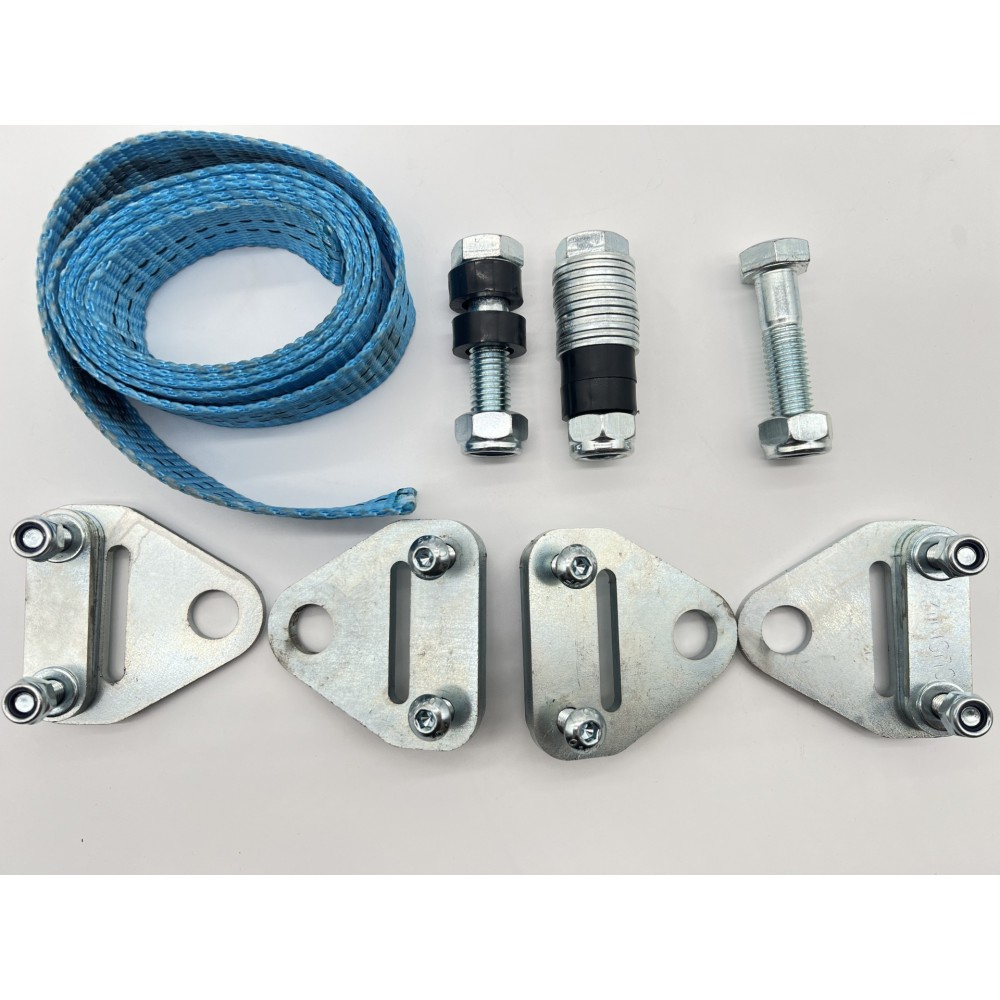 Kit sangles anti-débattement universel N4-Offroad, suspension 4x4