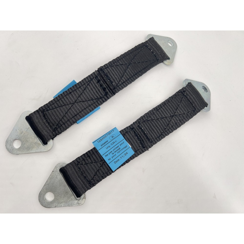 Kit sangles anti-débattement 340mm N4-Offroad, fixation facile