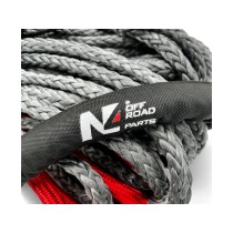 Corde synthétique treuil 12mmx28M N4-Offroad, 6.8T ultra résistante
