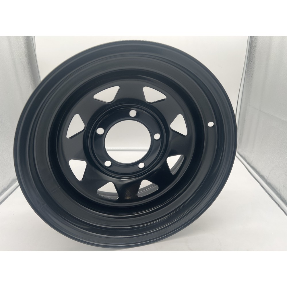 Jante acier noire 7x15 Suzuki Jimny Samurai – Offroad robuste
