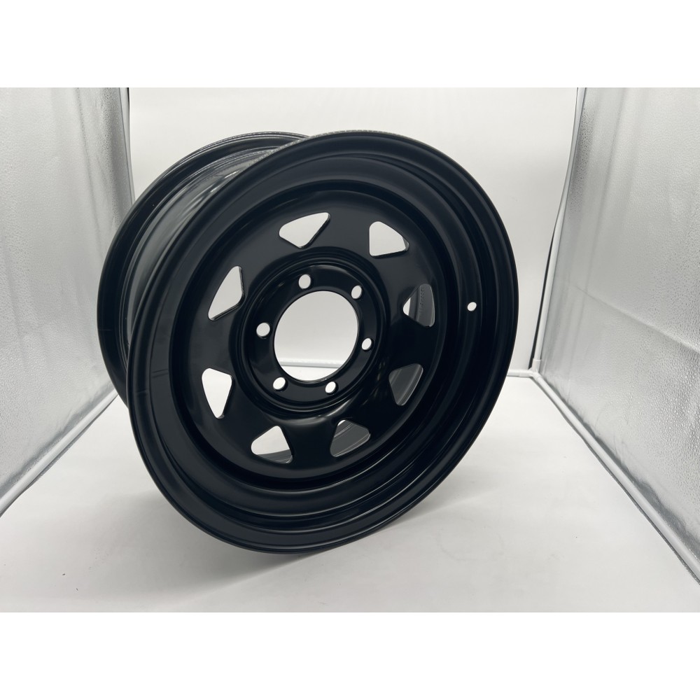 Jante acier 7x16 noire N4-Offroad - Nissan, Toyota, Ford, Mitsubishi