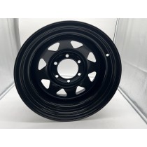 Jante acier noire 8x16 6x139.7 Land Cruiser Patrol Pajero – Offroad