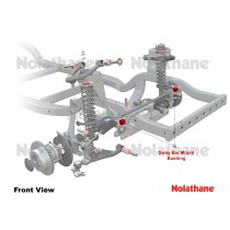  Sway bar Nolathane : silentblocs de fixation robustes, qualité pro 