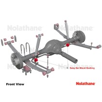  Sway bar Nolathane : Silent bloc de fixation haute qualité 