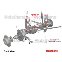  KIT COMPLET SB TIRANTS PONT AV Y60/1 Nolathane - Qualité Pro 