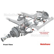 SB TRIANGLE AV Pajero V24 Inférieur Avant Nolathane Pas Cher