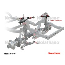 Triangles supérieurs renforcés Nolathane KDJ12/15, robustesse 4x4