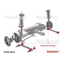 Silent bloc bras arrière inférieur Nolathane - Performance auto