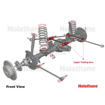 Tirants supérieurs renforcés Nolathane HDJ80 pour Land Cruiser