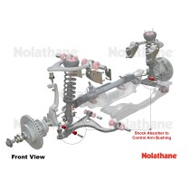 Shock absorber - Lower bushing Nolathane : performance et fiabilité