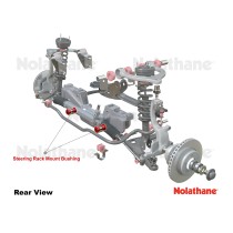 Kit silent blocs Nolathane crémaillère HDJ100 1998-2002 renforcé