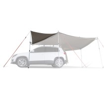 Extension auvent Batwing Rhino Rack : espace bivouac sécurisé